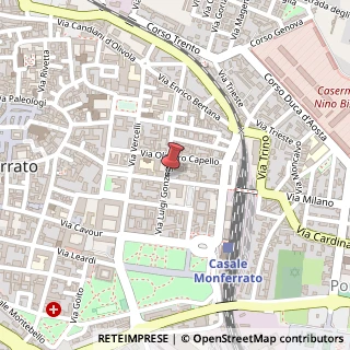 Mappa Via Facino Cane, 4C, 15033 Casale Monferrato, Alessandria (Piemonte)