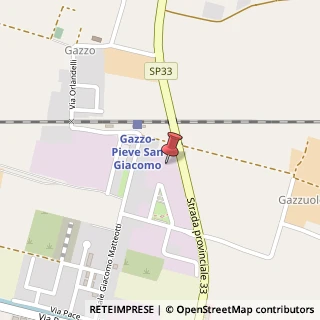 Mappa Via Borghisani Giuseppe, 13, 26035 Pieve San Giacomo, Cremona (Lombardia)