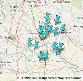 Mappa Gazzo Veronese, 37060 Gazzo Veronese VR, Italia (11.216)