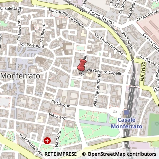 Mappa Piazza Cesare Battisti, 19, 15033 Casale Monferrato, Alessandria (Piemonte)
