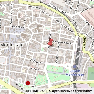Mappa Piazza Cesare Battisti, 13, 15033 Casale Monferrato, Alessandria (Piemonte)