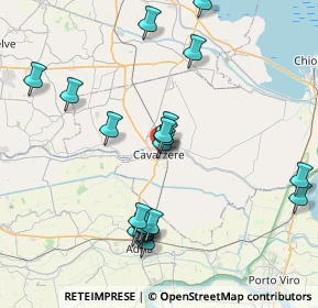 Mappa Via Rosselli, 30014 Cavarzere VE, Italia (8.3655)