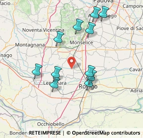Mappa Via XXVIII Aprile, 35043 Monselice PD, Italia (14.45)