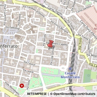 Mappa Via Facino Cane, 19, 15033 Casale Monferrato, Alessandria (Piemonte)
