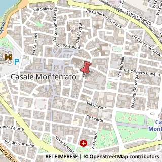 Mappa Via Goffredo Mameli, 32, 20129 Casale Monferrato, Alessandria (Piemonte)