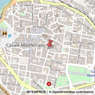 Mappa Via Goffredo Mameli, 20, 15033 Casale Monferrato, Alessandria (Piemonte)