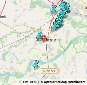 Mappa Via Dei Liguri, 27051 Cava Manara PV, Italia (4.542)