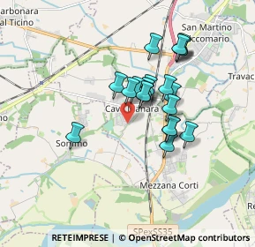 Mappa Via Dei Liguri, 27051 Cava Manara PV, Italia (1.397)