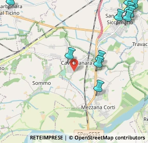 Mappa Via Dei Liguri, 27051 Cava Manara PV, Italia (2.98)