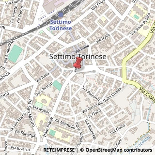 Mappa Viale Piave, 10036 Settimo Torinese TO, Italia, 10036 Settimo Torinese, Torino (Piemonte)
