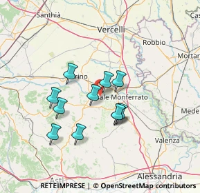 Mappa Unnamed Rd, 15030 Coniolo AL, Italia (11.20636)