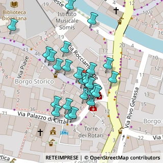 Mappa Piazza Trento, 10059 Susa TO, Italia (0.04074)
