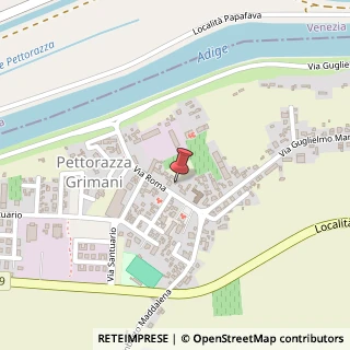 Mappa Via Roma, 14, 45010 Pettorazza Grimani, Rovigo (Veneto)