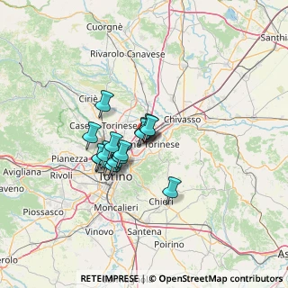 Mappa Piazza Vittorio Veneto, 10036 Settimo Torinese TO, Italia (9.14)