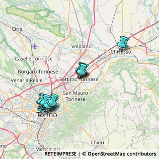 Mappa Via Marchisone, 10036 Settimo Torinese TO, Italia (7.72579)