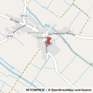 Mappa Via Roma, 25, 27020 Semiana, Pavia (Lombardia)