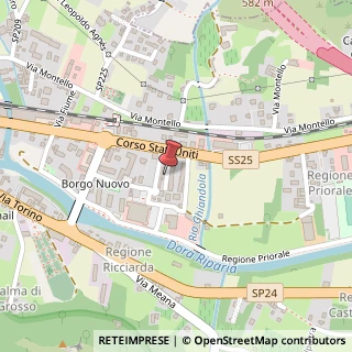 Mappa Via Dora Riparia, 11, 10059 Susa, Torino (Piemonte)