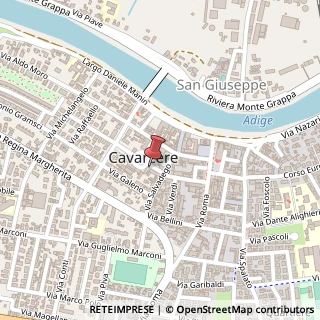 Mappa Via Don Minzoni, 19, 30014 Cavarzere, Venezia (Veneto)