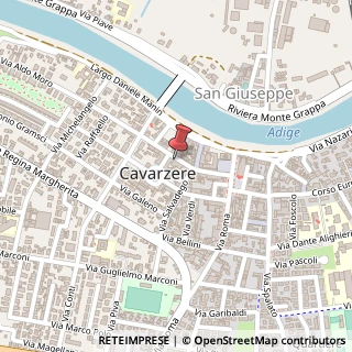 Mappa Via dei Martiri, 51, 30014 Cavarzere, Venezia (Veneto)