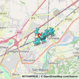 Mappa Via Consolata, 10036 Settimo Torinese TO, Italia (1.07727)