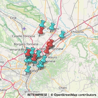 Mappa Via Consolata, 10036 Settimo Torinese TO, Italia (7.052)