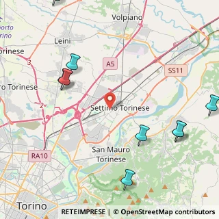 Mappa Via Consolata, 10036 Settimo Torinese TO, Italia (6.83692)