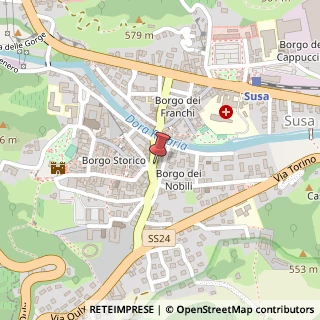 Mappa Via XX Settembre, 4, 10059 Susa, Torino (Piemonte)