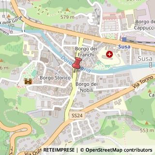 Mappa Piazza IV Novembre, 12, 10059 Susa TO, Italia, 10059 Susa, Torino (Piemonte)