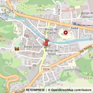 Mappa Via XX Settembre, 2, 10059 Susa, Torino (Piemonte)