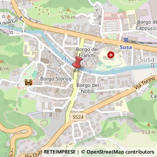 Mappa Piazza IV Novembre, 13, 10059 Susa, Torino (Piemonte)