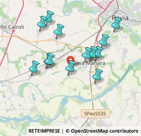 Mappa Via Mattei, 27030 Villanova D'ardenghi PV, Italia (3.44923)