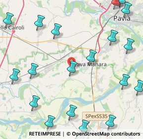 Mappa Via Mattei, 27030 Villanova D'ardenghi PV, Italia (6.2035)