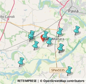 Mappa Via Mattei, 27030 Villanova D'ardenghi PV, Italia (3.46727)