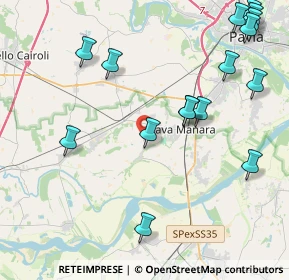 Mappa Via Mattei, 27030 Villanova D'ardenghi PV, Italia (5.17)