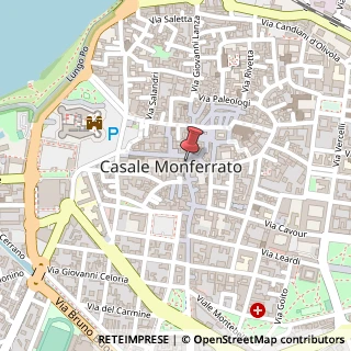 Mappa Via Roma, 154, 15033 Casale Monferrato, Alessandria (Piemonte)