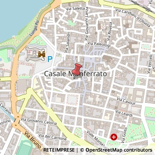 Mappa Via Balbo, 37, 15033 Casale Monferrato, Alessandria (Piemonte)