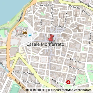 Mappa Via Roma, 152, 15033 Casale Monferrato, Alessandria (Piemonte)