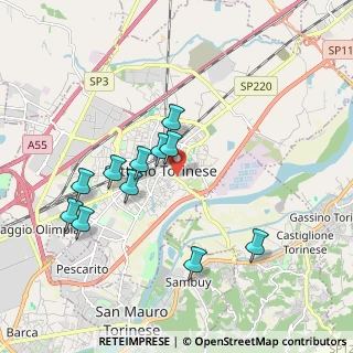 Mappa Via Nino Costa, 10036 Settimo Torinese TO, Italia (1.80727)