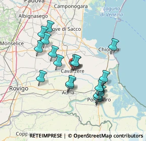 Mappa Corso Italia, 30014 Cavarzere VE, Italia (12.733)