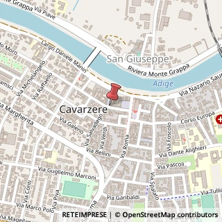 Mappa Via dei Martiri, 20, 30014 Cavarzere, Venezia (Veneto)