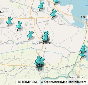 Mappa Corso Italia, 30014 Cavarzere VE, Italia (8.3825)