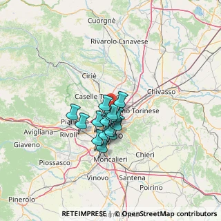 Mappa 10071 Torino TO, Italia (8.852)