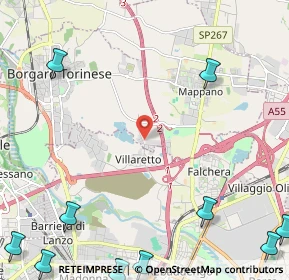 Mappa 10071 Torino TO, Italia (4.05143)