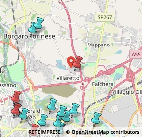 Mappa 10071 Torino TO, Italia (3.31125)