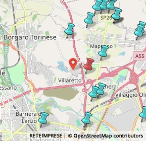 Mappa 10071 Torino TO, Italia (3.122)