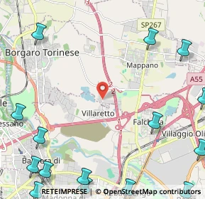 Mappa 10071 Torino TO, Italia (3.70063)