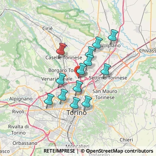 Mappa 10071 Torino TO, Italia (5.88462)