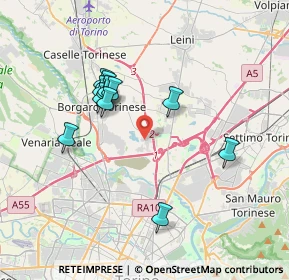 Mappa 10071 Torino TO, Italia (3.265)