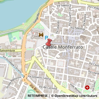 Mappa Via Ferrante Aporti, 32, 15033 Casale Monferrato, Alessandria (Piemonte)