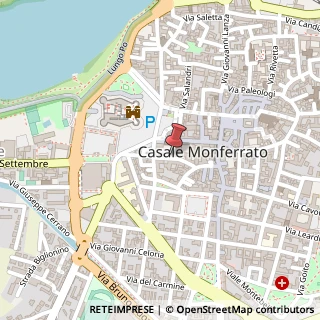Mappa Via Alessandria, 19, 15033 Casale Monferrato, Alessandria (Piemonte)